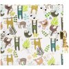 Goldbuch agenda met slot Hang out 16,5x16,5 cm 96 witte paginas