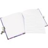 Goldbuch agenda met slot Diana Eenhoorn 16,5x16,5 cm 96 witte paginas