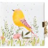 Goldbuch agenda met slot Sparrow 16,5x16,5 cm 96 witte paginas