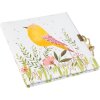 Goldbuch agenda met slot Sparrow 16,5x16,5 cm 96 witte paginas