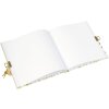 Goldbuch agenda met slot Sparrow 16,5x16,5 cm 96 witte paginas
