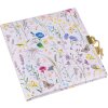 Goldbuch agenda met slot Summer Meadow lila 16,5x16,5 cm