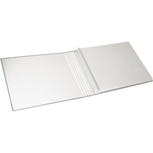 Goldbuch fotogastenboek just the two of us grijs 29x23 cm 50 witte paginas