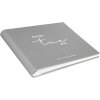 Goldbuch fotogastenboek just the two of us grijs 29x23 cm 50 witte paginas