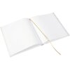 Gouden Boek Bruiloft Gastenboek Gouden Hart 23x25 cm 176 paginas