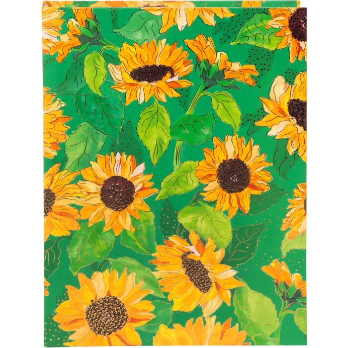 Goldbuch notitieboek DIN A5 Zonnebloemgroen 15x22 cm 200 paginas blanco