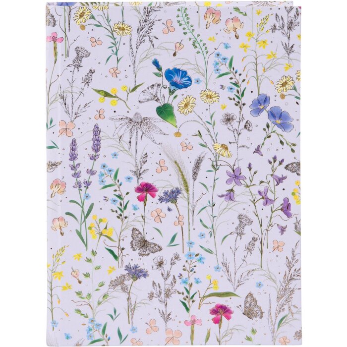 Goldbuch notitieboek DIN A5 Summer Meadow lila 15x22 cm 200 paginas blanco