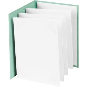 Goldbuch Leporello-fotoalbum Bella Vista aqua 14 fotos 10x15 cm