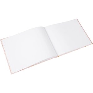 Gastenboek Finamente rosé 25x20 cm 100 paginas
