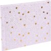 Gastenboek Finamente lila 25x20 cm 100 witte paginas