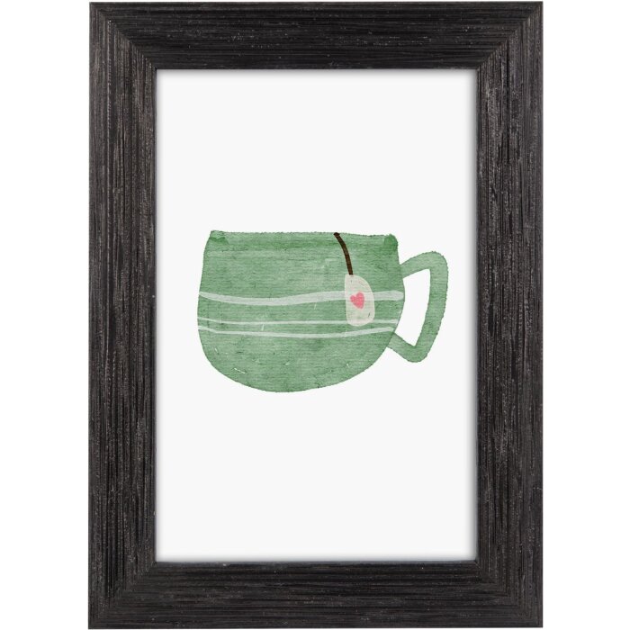 Goldbuch fotolijst Zoe zwart 10x15 cm MDF hout look normaal glas standaard