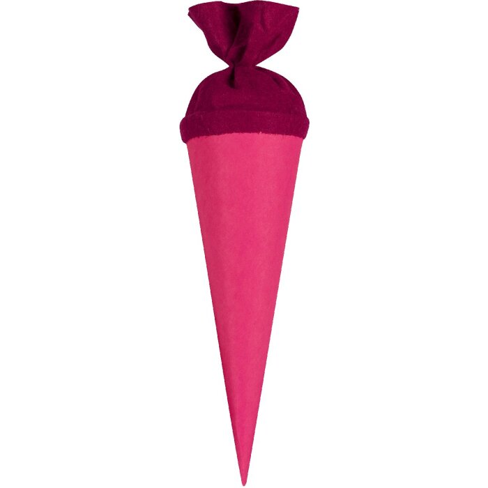 Goldbuch knutselschooltas met gekleurde viltsluiting 35 cm roze