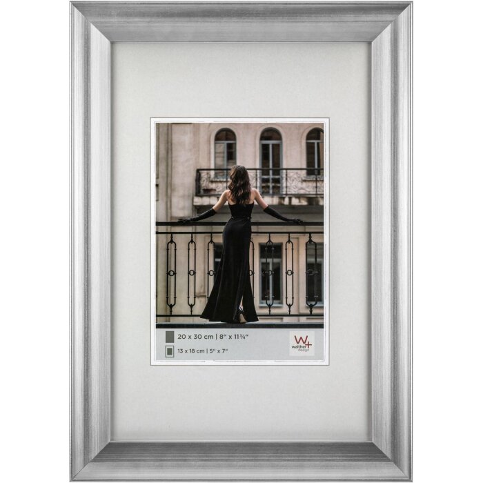 Walther fotolijst Venetië 40x50 cm zilver