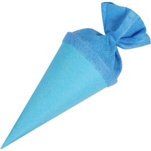 Goldbuch knutsel schooltas 15 cm met vilten sluiting gekleurd karton
