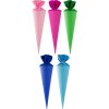 Goldbuch knutsel schooltas 50 cm vilt sluiting blauw groen lichtblauw roze