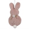 Clayre & Eef 65360 Decoratieve hanger konijn 6x2x11 cm Roze