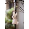 Clayre & Eef 65372 Decoratieve hanger konijn 6x1x10 cm Beige