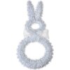 Clayre & Eef 65506 Wanddecoratie Konijn 24x5x47 cm Wit