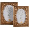 Clayre & Eef 2F1041 Fotolijst 17x2x22 cm / 13x18 cm Goudkleurig