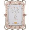 Clayre & Eef 2F1055 Fotolijst Roze 16x2x21 cm 10x15 cm Romantisch