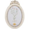 Clayre & Eef 2F1061 Fotolijst 16x2x23 cm / 13x18 cm Witgoudkleurig