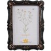 Clayre & Eef 2F1067 Fotolijst 14x2x19 cm / 10x15 cm Zwart Bruin