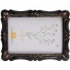 Clayre & Eef 2F1067 Fotolijst 14x2x19 cm / 10x15 cm Zwart Bruin