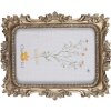 Clayre & Eef 2F1071 Fotolijst 17x2x22 cm / 10x15 cm Goudkleurig