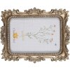Clayre & Eef 2F1072 Fotolijst 19x2x24 cm / 13x18 cm Goudkleurig