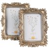 Clayre & Eef 2F1072 Fotolijst 19x2x24 cm / 13x18 cm Goudkleurig