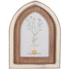 Clayre & Eef 2F1080 Fotolijst 16x2x21/10x15 cm Bruin Beige