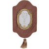 Clayre & Eef 2F1084 Fotolijst 21x2x32 cm / 10x15 cm Roze Goudkleurig