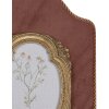 Clayre & Eef 2F1084 Fotolijst 21x2x32 cm / 10x15 cm Roze Goudkleurig
