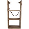 Clayre & Eef 5H0686 Wandplank 28x16x59 cm Bruin
