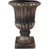 Clayre & Eef 5MG0024 Bloempotdecoratie Bruin Zwart Ø 49x72 cm