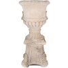 Clayre & Eef 5MG0036 Bloempotdecoratie 33x33x69 cm Beige