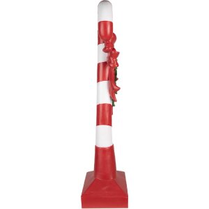 Clayre & Eef 5PR0127 Snoepstokdecoratie 35x23x100 cm Rood Wit
