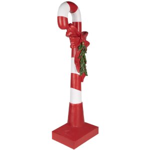 Clayre & Eef 5PR0127 Snoepstokdecoratie 35x23x100 cm Rood Wit