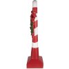Clayre & Eef 5PR0127 Snoepstokdecoratie 35x23x100 cm Rood Wit