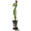 Clayre & Eef 5Y1218 Decoratie Kikker 29x15x67 cm Groen