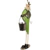 Clayre & Eef 5Y1219 Decoratieve Vogel Groen 30x15x83 cm Stijlvol Tuinontwerp