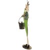 Clayre & Eef 5Y1219 Decoratieve Vogel Groen 30x15x83 cm Stijlvol Tuinontwerp