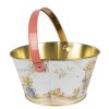 Clayre & Eef 6BL0107 Mand Ø 19x10 cm Wit