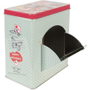 Clayre & Eef 6BL0125 Blik Groen 16x10x18 cm