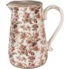 Clayre & Eef 6CE1651L Decoratiekan 21x15x23 cm Beige Roze