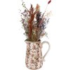 Clayre & Eef 6CE1651L Decoratiekan 21x15x23 cm Beige Roze