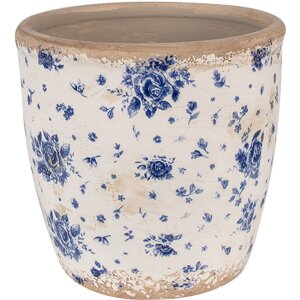 Clayre & Eef 6CE1658L Bloempot Ø 16x16 cm...