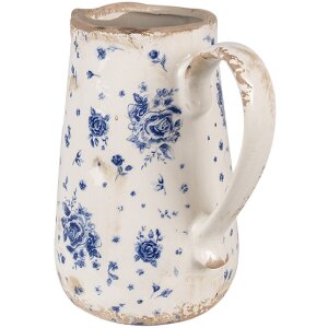 Clayre & Eef 6CE1660M Sierkan 16x12x18 cm Beige Blauw