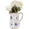 Clayre & Eef 6CE1660M Sierkan 16x12x18 cm Beige Blauw