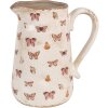 Clayre & Eef 6CE1663L Decoratiekan 21x15x23 cm Beige Roze